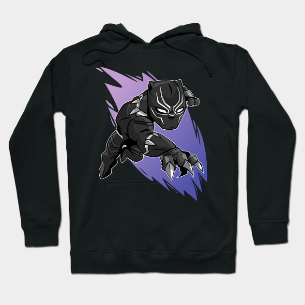 Panther King v2 Hoodie by JacsonX